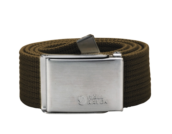 Fjällräven Canvas Belt Gürtel Dark Olive